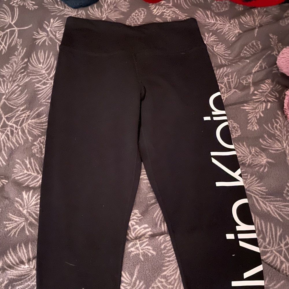 Black Calvin Klein performance black leggings